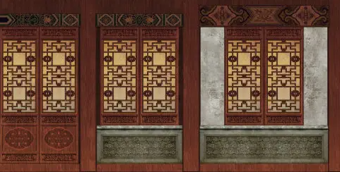阿勒泰隔扇槛窗的基本构造和饰件